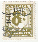 New Zealand - Revenue, Social Security 8d 1941