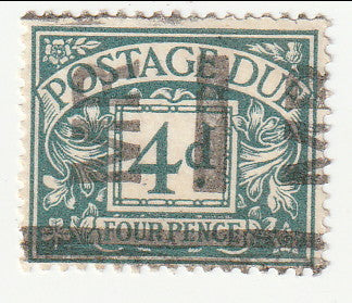 Great Britain - Postage Due 4d 1920