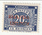 Ruanda-Urundi - Belgian Congo 20c Postage Due with o/p 1943(M)