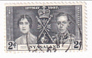 Nyasaland - Coronation 2d 1937
