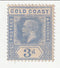 Gold Coast - King George V 3d 1922(M)