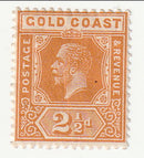 Gold Coast - King George V 2½d 1922(M)