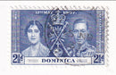 Dominica - Coronation 2½d 1937