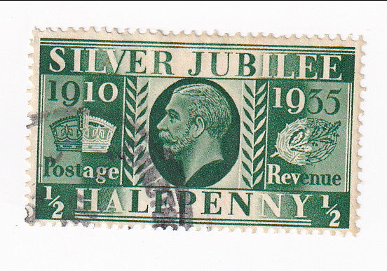 Great Britain - Silver Jubilee ½d 1935