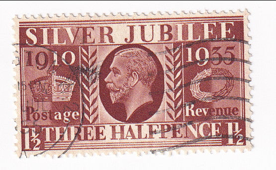 Great Britain - Silver Jubilee 1½d 1935