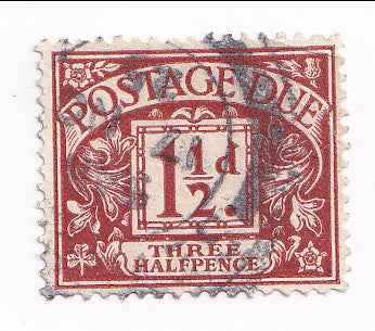 Great Britain - Postage Due 1½d 1924