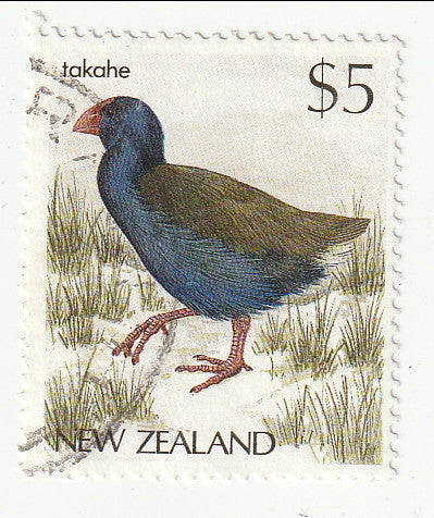 New Zealand - Birds $5 1985-89