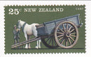 New Zealand - Vintage Farm Transport 25c 1976(M)