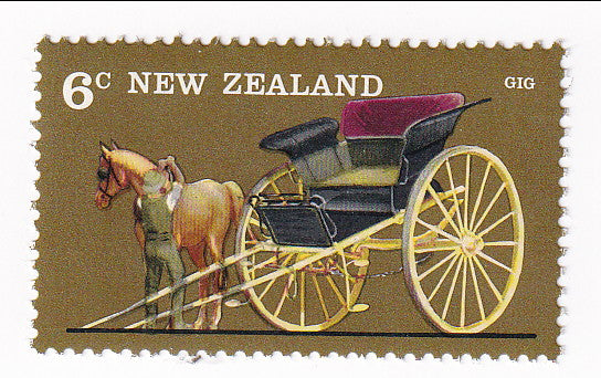 New Zealand - Vintage Farm Transport 6c 1976(M)