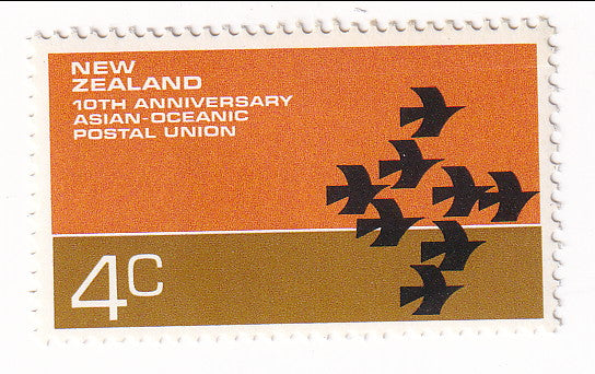 New Zealand - Anniversaries 4c 1972(M)