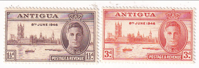 Antigua - Victory set 1946(M)