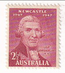 Australia - 150th Anniversary of City of Newcastle, New South Wales 2½d 1947(M)