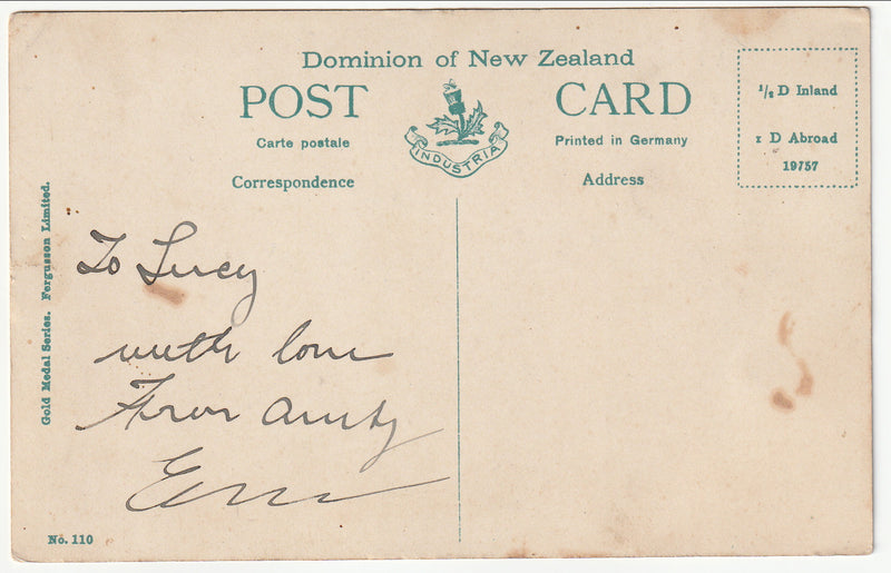 Postcard - Grafton Bridge and Harbour, Auckland