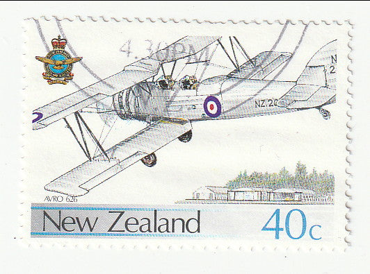 New Zealand - Airforce 40c 1987