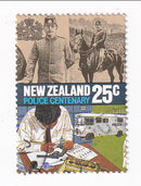 New Zealand - Police Centenary 25c 1986