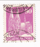 British and American Zones - Cologne Cathedral 90pf 1948(14)