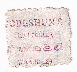 New Zealand - Advertisement, 1d Dodgshun's 1890