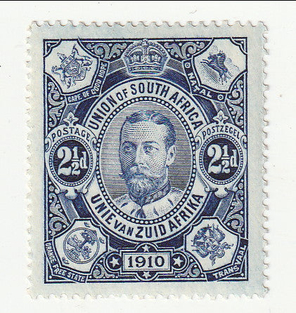 South Africa - King George V 2½d 1910(M)