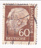 West Germany - President Heuss 60pf 1954