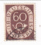 West Germany - Numeral and Posthorn 60pf 1951