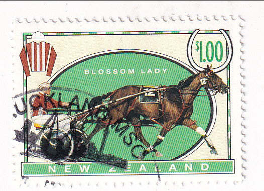 New Zealand - Racehorses $1 1996