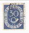 West Germany - Numeral and Posthorn 30pf 1951