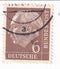 West Germany - President Heuss 6pf 1954