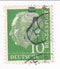 West Germany - President Heuss 10pf 1954