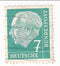 West Germany - President Heuss 7pf 1954