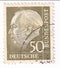 West Germany - President Heuss 50pf 1954