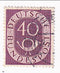 West Germany - Numeral and Posthorn 40pf 1951