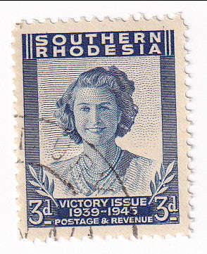 Southern Rhodesia - Victory 3d 1947