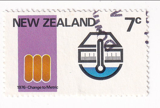 New Zealand - Anniversaries 7c 1976