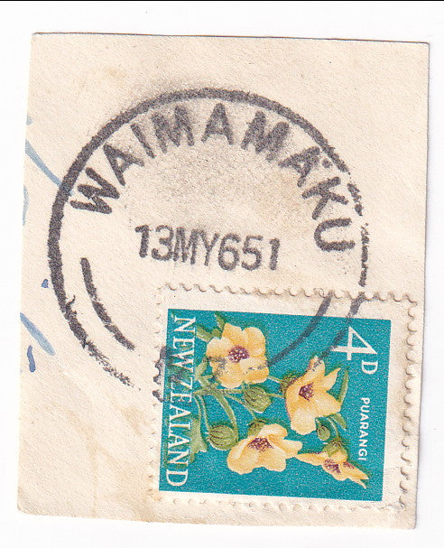 Postmark - Waimamaku (Whangarei) J class