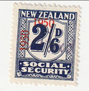 New Zealand - Revenue, Social Security 2/6 1950