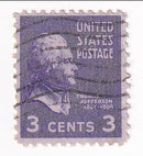 U. S. A. - Presidential series 3c 1938