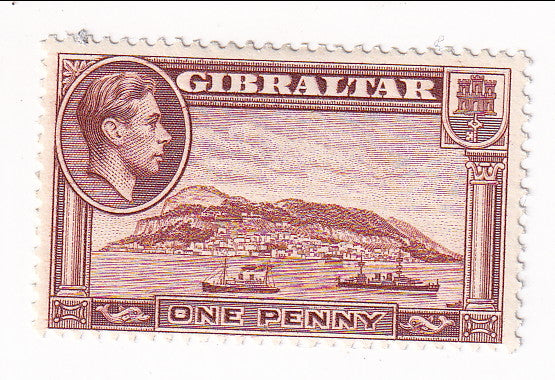 Gibraltar - Pictorial 1d 1942(M)