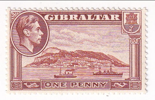 Gibraltar - Pictorial 1d 1942(M)