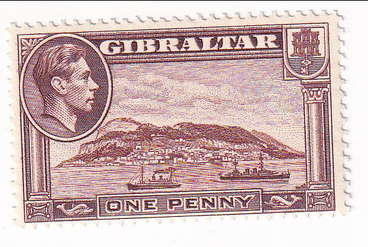 Gibraltar - Pictorial 1d 1944(M)