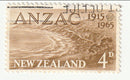 New Zealand - ANZAC 4d 1965