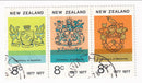 New Zealand - Anniversaries 8c joined strip 1977