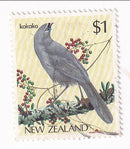 New Zealand - Birds $1 1985-89