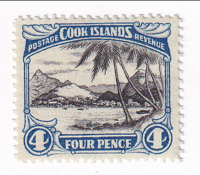 Cook Islands - Pictorial 4d 1933(M)