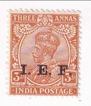 Indian Expeditionary Forces - King George V 3a 1914(M)