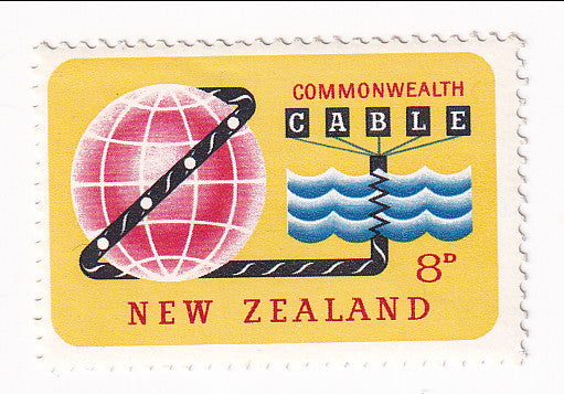 New Zealand - Cable 8d 1963(M)