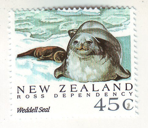 New Zealand - Antarctic Seals 45c 1992(M)