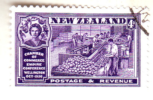 New Zealand - Chamber of Commerce 4d 1936