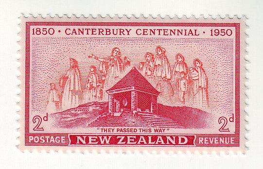 New Zealand - Canterbury Centennial 2d 1950(M)