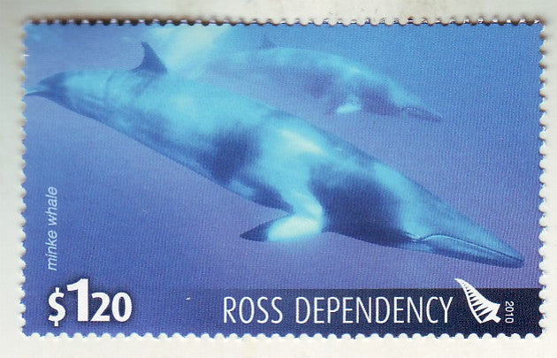 Ross Dependency - Whales of the Southern Ocean $1.20 2010(M)