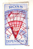 Ross Dependency - Pictorial 8d 1957